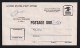 US Postage Dues #J90,97x22